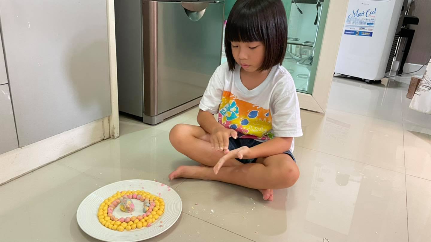 ✦ ทดลองวิทยาศาสตร์กับบัวลอย