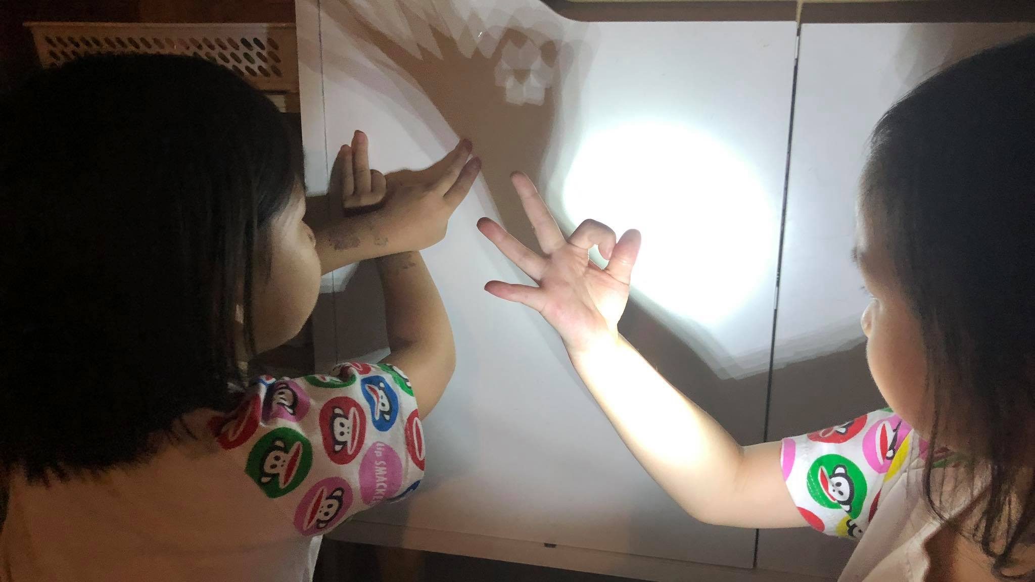 ✦ เล่นเงาก่อนนอนฝึกจินตนาการ