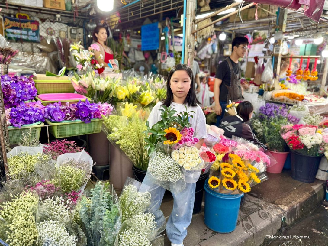 ตลาดดอกไม้เชียงใหม่