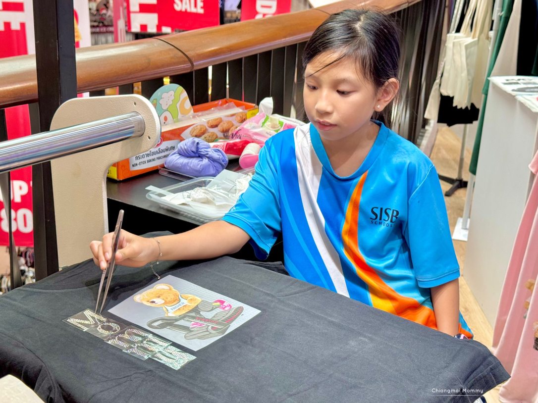 Workshop ออกแบบเสื้อที่ร้าน Pimtee